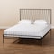 Baxton Studio Jeanette Modern and Contemporary Black Finished Metal Full Size Platform Bed 176-10991-Zoro - alternate 9